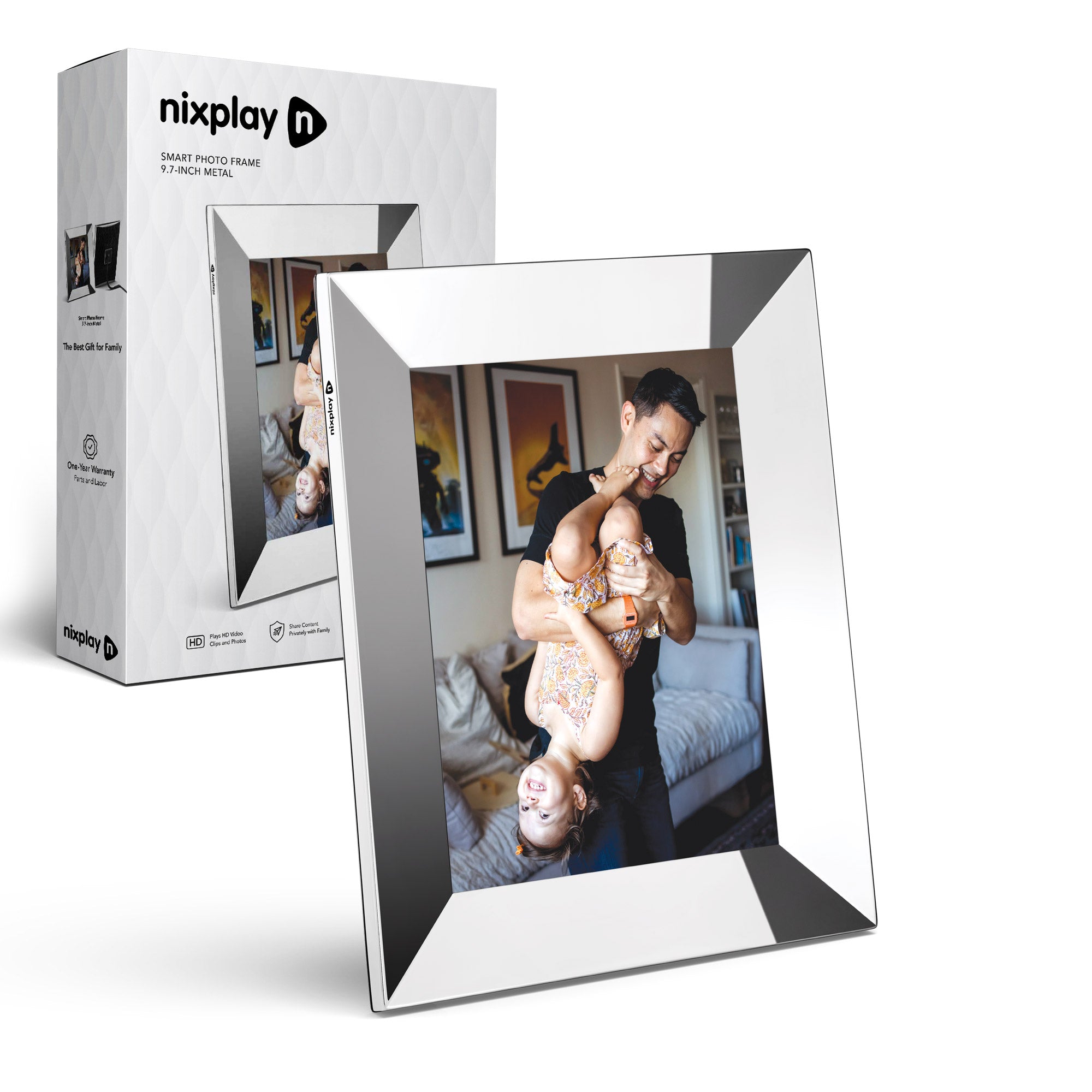 Nixplay Smart Frame 9.7 Inch Nixplay Nixplay Frames WiFi - | Digital