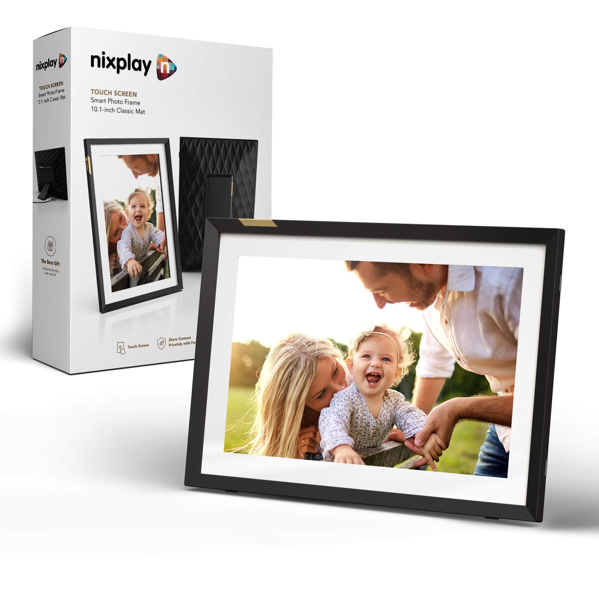 10.1-inch HD Matted Touch Screen Wi-Fi Digital Frame - Nixplay Digital  Frames